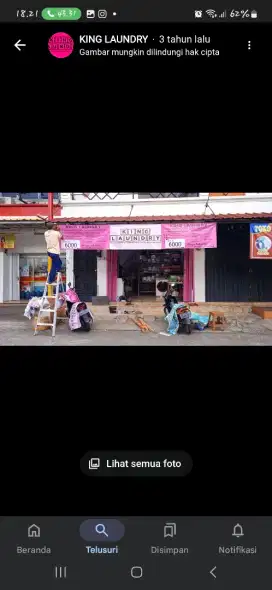 Karyawan kurir laundry