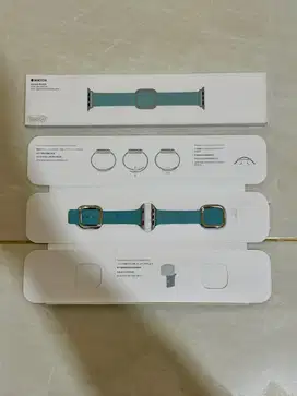 Strap apple watch leather modern buckle blue jay 38/40/41 original