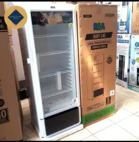 Showcase Kulkas Pendingin Minuman Display Cooler Rsa Ruby 240