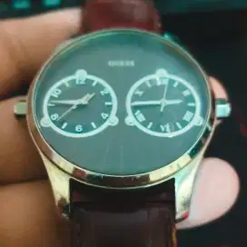 DOBEL TIME GUESS ORIGINAL JAM TANGAN PRIA ASLI ORIGINAL