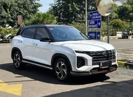 2022 Hyundai Creta 1.5 Prime IVT Putih Twotone Km 30rb Record Dp 24Jt