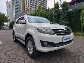 TDP Rendah Toyota Fortuner 2.5 G Solar-MT 2014 Hitam CACED