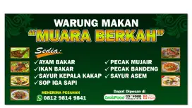 Warung muara berkah masakan khas Betawi