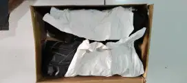 Sepatu kulit safety size 45 new, ex hadiah