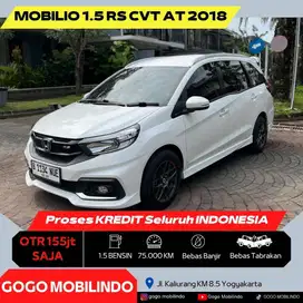 [Dp5jt] Honda Mobilio RS CVT Matic 2018 ORISINIL Kredit Murah