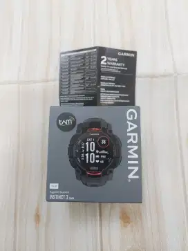 Garmin instinct 3 50mm Solar Baru Resmi TAM