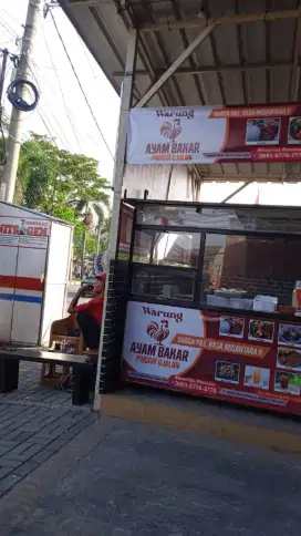 Di jual grobak ayam bakar