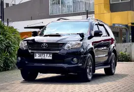 Toyota Fortuner G VNT TRD Sportivo 2.4 Matic A/T Tahun 2015 Hitam