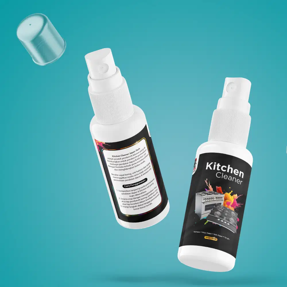 Pembersih Dapur Hilangkan bekas noda minyak kotoran Kitchen Cleaner