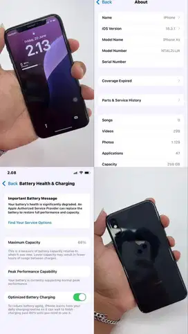 iPhone XS 256gb Inter (Second Lengkap)