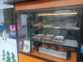 GEROBAK FRIED CHICKEN/ GORENGAN/ AYAM GEPREK BEKAS