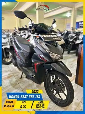 HONDA BEAT CBS ISS 2022 LIKE NEW MASZEHH HIKMAH MOTOR KEPUH