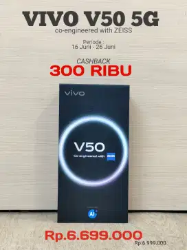 VIVO V50 5G 24/256GB (NEW) *DISKON 300RB #SIAP ANTAR