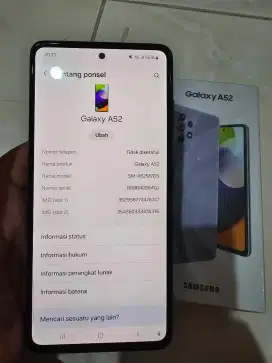 SAMSUNG A52 RAM 8 / 128