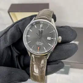 Jam tangan tag heuer twin time calibre 7
