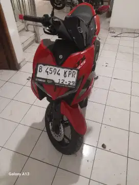 Yamaha aerox 155 tahun 2019 plat B bekasi