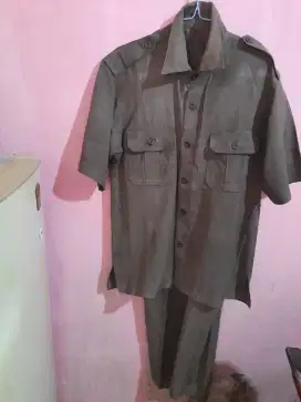 Baju seragam sepasang bahan