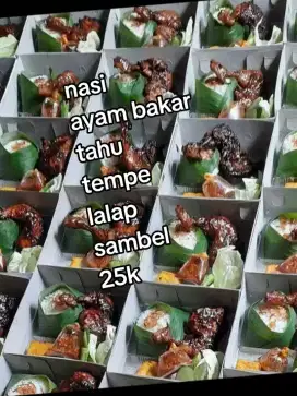 Catering nasi box, snack box, tumpeng, dll