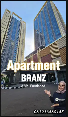 Dijual apartment 2 bedroom di branz bsd