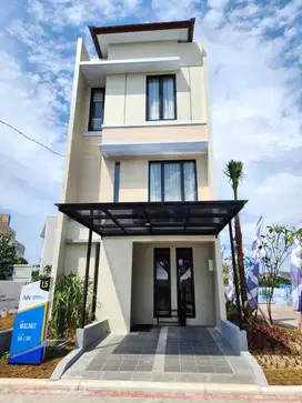 Waterfront Residence, Rumah Modern Minimalis di Modernland Tangerang
