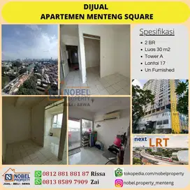 Jual Murah Apartemen Menteng Square 2 Kamar Tidur Tower A Lantai 17