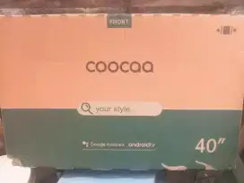 Tv Smart android cocca 40inch cepat