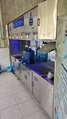 Mesin depo isi ulang air minum ozone lengkap 1 set