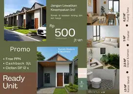Dijual rumah ekslusif bergaya modern Cluster Volendam Tarumajaya