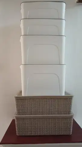 Storage take all 6 buah