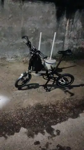 2nd Sepeda Lipat Dahon K3 Plus 16inch murni upgraded
