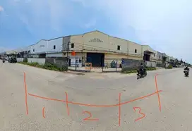DIJUAL GUDANG BESAR + KANTOR 3 UNIT BOULEVARD DADAP PANTAI INDAH