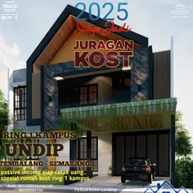 SHM,LOKASI STRATEGIS,RUMAH KOST MODERN RING 1 KAMPUS UNDIP SEMARANG
