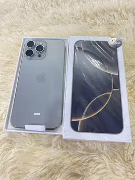 iphone 16 Pro max 256Gb Titanium open box Garansi resmi#3com