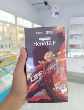 OPPO RENO 12F HP GAMING LAYAR AMOLED 120HZ ANTI AIR ANTI BANTING