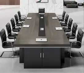 Meja Meeting Kantor Custom HPL