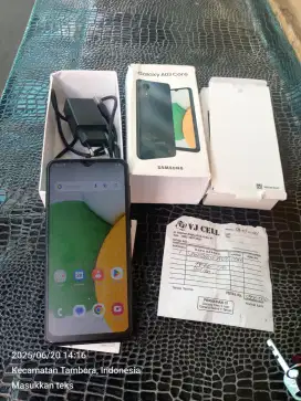 Dijual HP Samsung Galaxy A03 Core
1. _Spesifikasi:_
- Jaringan: 4G