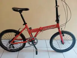 Sepeda lipat alloy ring 20