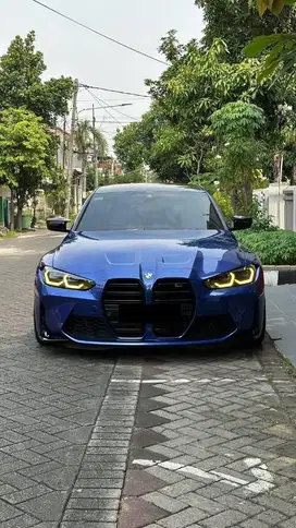 BMW M3 Competition G80 AT 2023 istimewa low km.