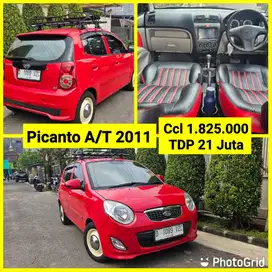 KIA PICANTO A/T 2011 Terawat Baik Istimewa Skl bisa KREDIT Ccl 1.8 Jt