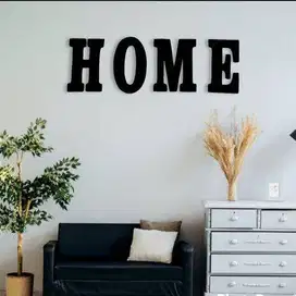 hiasan dinding acrylic tulisan custom