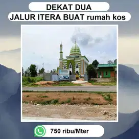 TANAH DEKAT KAMPUS ITERA