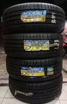 Dijual. 4pc ban 225/55 R18 merk accelera