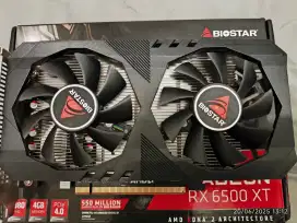 VGA Bekas Biostar RX 6500 XT 4GB GDDR6