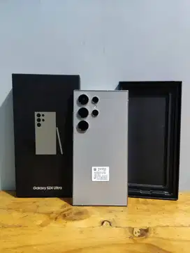 Samsung S24 Ultra 12/256GB second garansi resmi Mei 2026