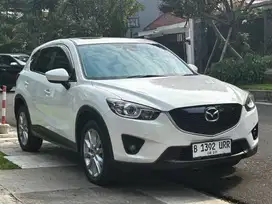 TERMURAH!!! MAZDA CX5 2.5 GT 2013 PUTIH KM 116rb