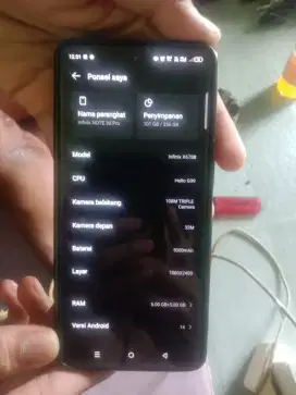 Infinix note 30 pro fullset nota erafone