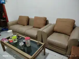 Kursi sofa  3 set