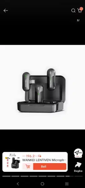 Microfon wireless 2 mic+kabel USB