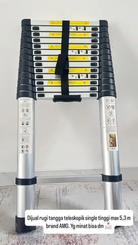 Tangga teleskopik (Jual Rugi)