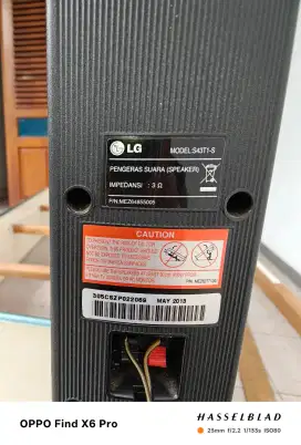 Home theater LG speaker